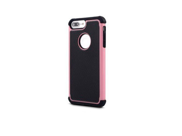 Чехол Yotrix Antishock case для Apple iPhone 7 plus (розовый, пластиковый)