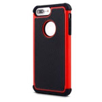 Чехол Yotrix Antishock case для Apple iPhone 7 plus (красный, пластиковый)