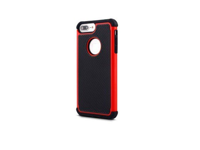 Чехол Yotrix Antishock case для Apple iPhone 7 plus (красный, пластиковый)