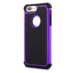 Чехол Yotrix Antishock case для Apple iPhone 7 plus (фиолетовый, пластиковый)