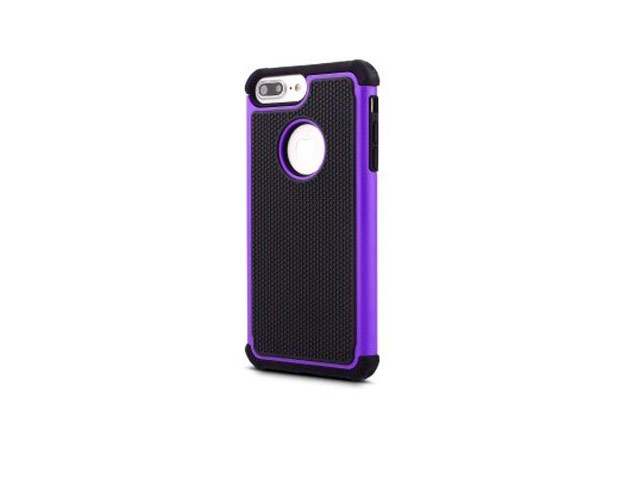 Чехол Yotrix Antishock case для Apple iPhone 7 plus (фиолетовый, пластиковый)