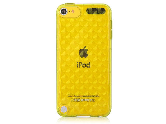 Чехол X-doria Stir Case для Apple iPod touch (5-th gen) (желтый, гелевый)