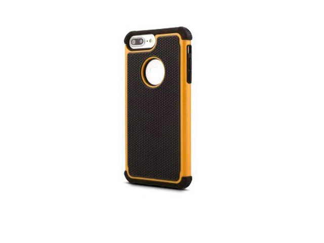 Чехол Yotrix Antishock case для Apple iPhone 7 plus (желтый, пластиковый)