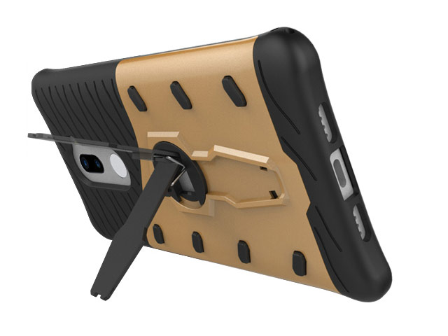 Чехол Yotrix StandCase для Xiaomi Mi 5s plus (золотистый, пластиковый)
