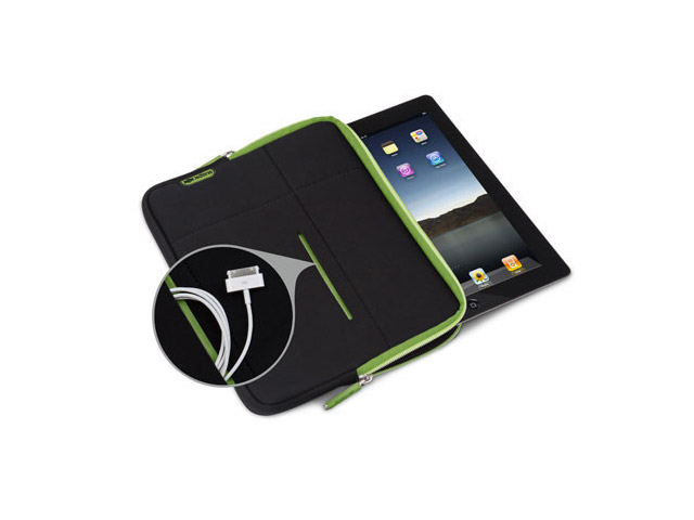 Чехол-сумка X-doria Sleeve Stand для Apple iPad 2/New iPad (зеленый)