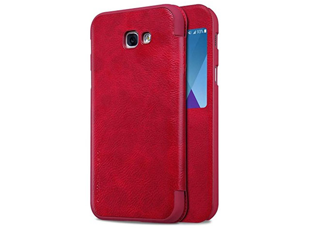 Чехол Nillkin Qin leather case для Samsung Galaxy A3 2017 (красный, кожаный)