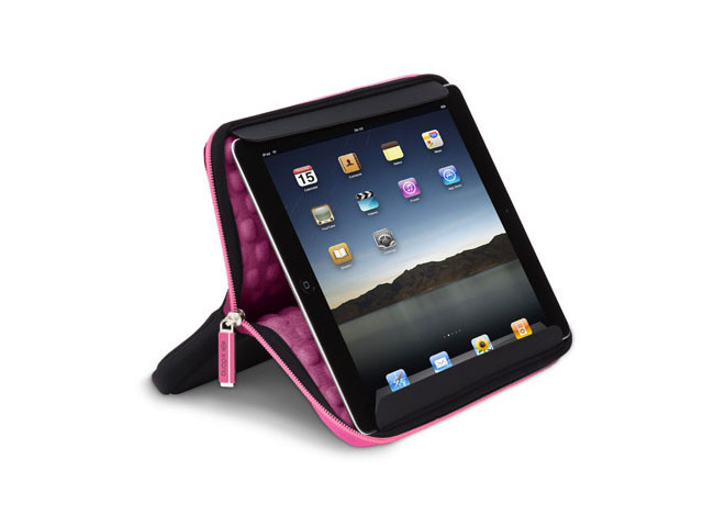 Чехол-сумка X-doria Sleeve Stand для Apple iPad 2/New iPad (розовый)