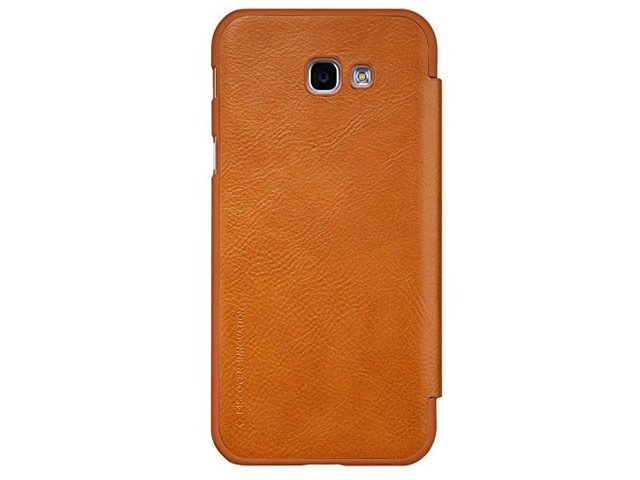 Чехол Nillkin Qin leather case для Samsung Galaxy A3 2017 (коричневый, кожаный)