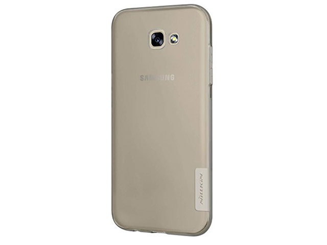 Чехол Nillkin Nature case для Samsung Galaxy A3 2017 (серый, гелевый)