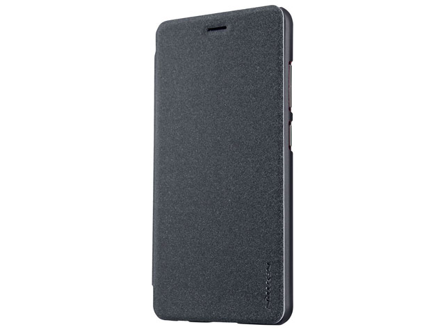 Чехол Nillkin Sparkle Leather Case для Asus Zenfone 3 Zoom ZE553KL (темно-серый, винилискожа)