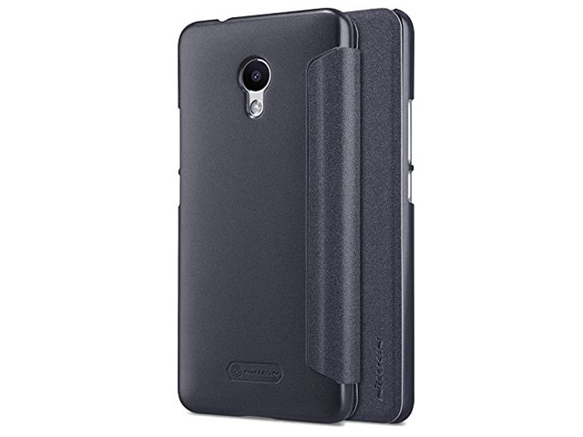 Чехол Nillkin Sparkle Leather Case для Meizu M5S (темно-серый, винилискожа)