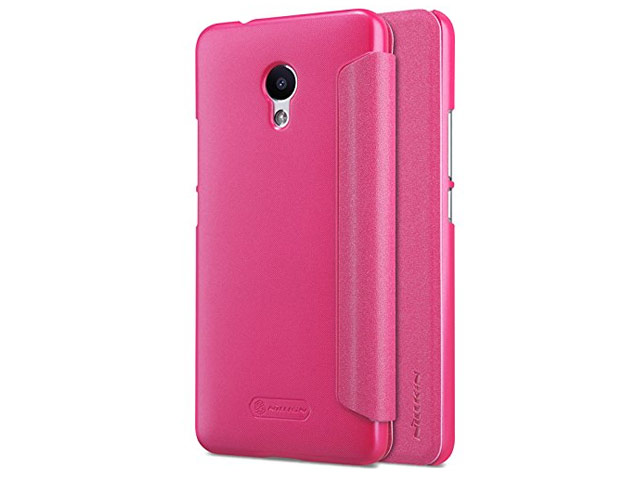 Чехол Nillkin Sparkle Leather Case для Meizu M5S (розовый, винилискожа)