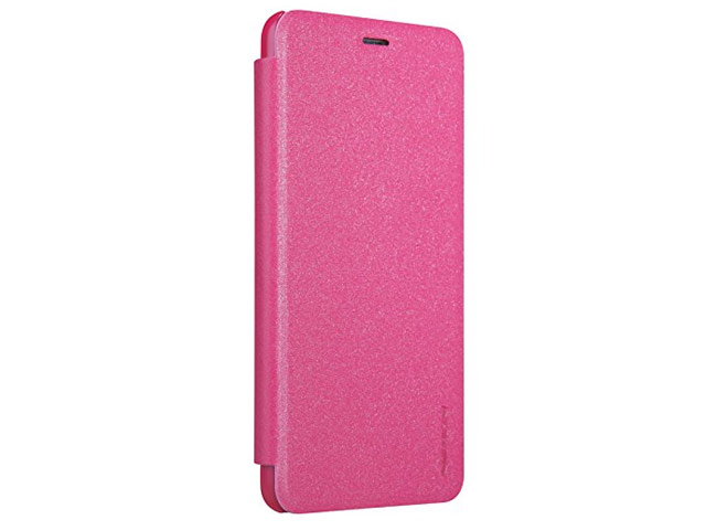 Чехол Nillkin Sparkle Leather Case для Meizu M5S (розовый, винилискожа)
