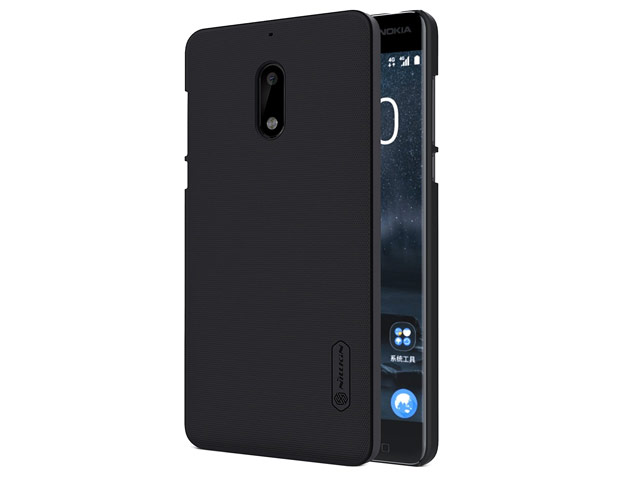 Чехол Nillkin Hard case для Nokia 6 (черный, пластиковый)