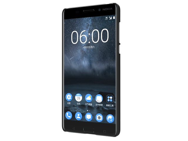 Чехол Nillkin Hard case для Nokia 6 (черный, пластиковый)