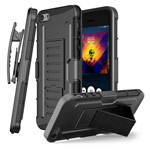 Чехол Yotrix ClipCase case для Apple iPhone SE (черный, пластиковый)