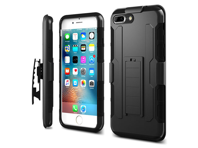 Чехол Yotrix ClipCase case для Apple iPhone 7 plus (черный, пластиковый)