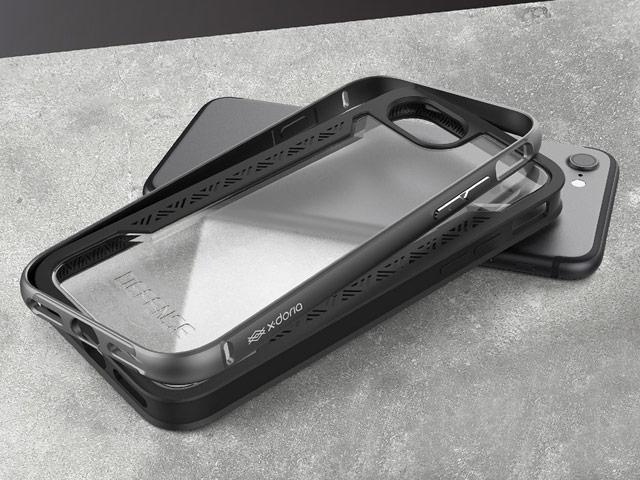 Чехол X-doria Defense Shield для Apple iPhone 7 (Orange Camo, маталлический)