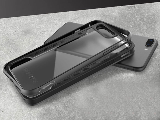 Чехол X-doria Defense Shield для Apple iPhone 7 plus (Yellow Camo, маталлический)