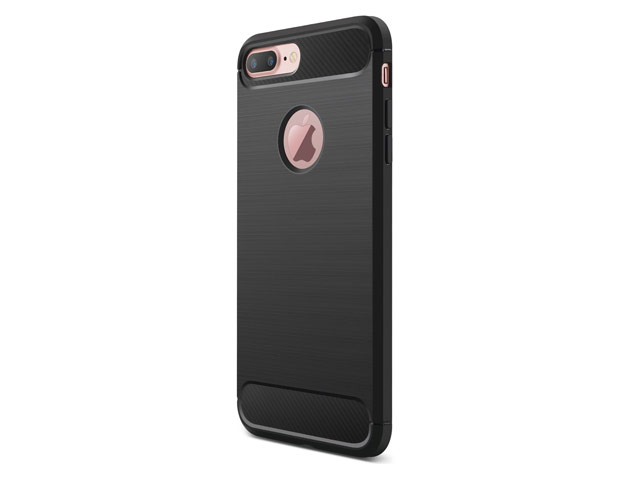 Чехол Yotrix Rugged Armor для Apple iPhone 7 plus (черный, гелевый)