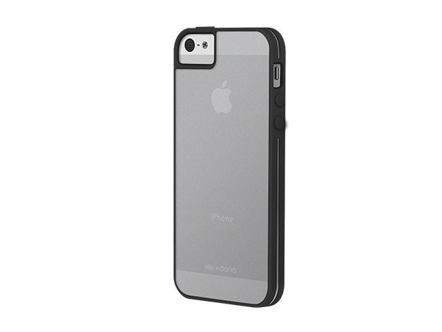 Чехол X-doria Scene Case для Apple iPhone SE (черный, пластиковый)