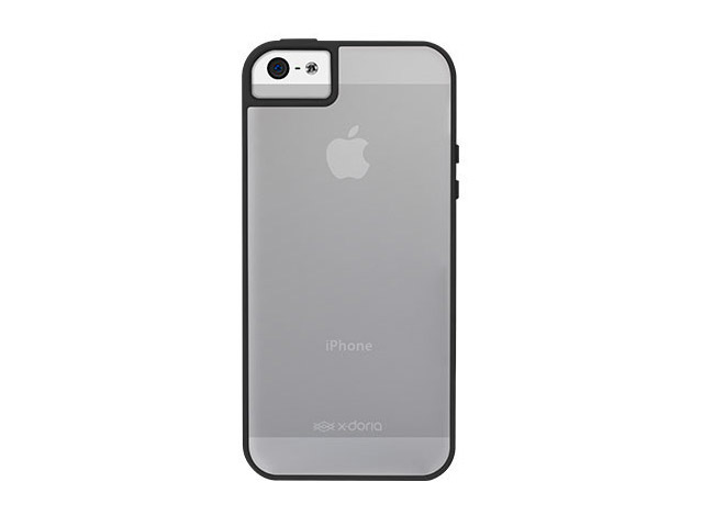 Чехол X-doria Scene Case для Apple iPhone SE (черный, пластиковый)