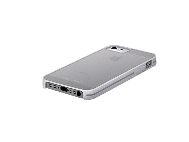 Чехол X-doria Scene Case для Apple iPhone SE (белый, пластиковый)