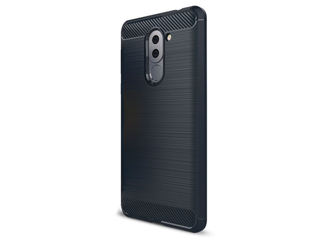 Чехол Yotrix Rugged Armor для Huawei Honor 6X (синий, гелевый)