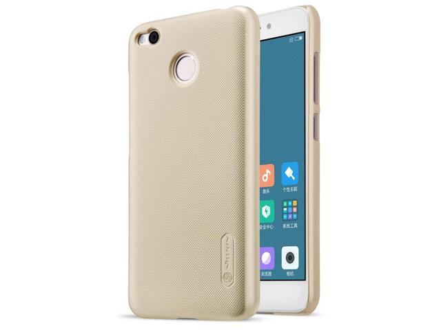 Чехол Nillkin Hard case для Xiaomi Redmi 4X (золотистый, пластиковый)