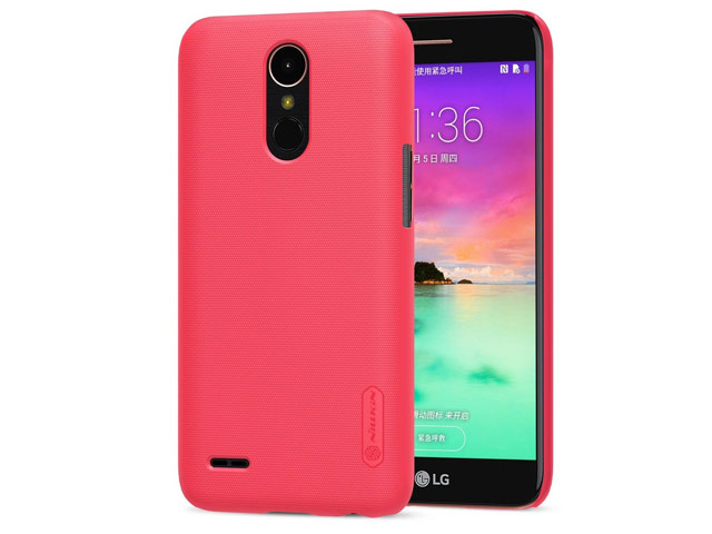 Чехол Nillkin Hard case для LG K10 2017 (красный, пластиковый)