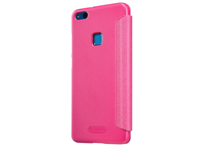 Чехол Nillkin Sparkle Leather Case для Huawei P10 lite (розовый, винилискожа)