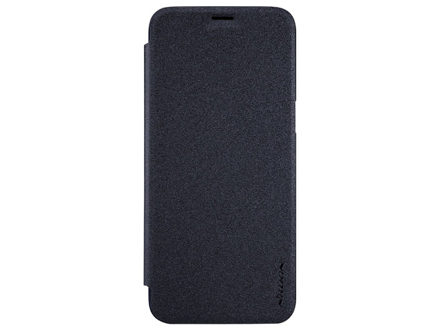 Чехол Nillkin Sparkle Leather Case для Samsung Galaxy S8 plus (темно-серый, винилискожа)