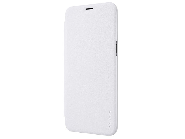 Чехол Nillkin Sparkle Leather Case для Samsung Galaxy S8 plus (белый, винилискожа)