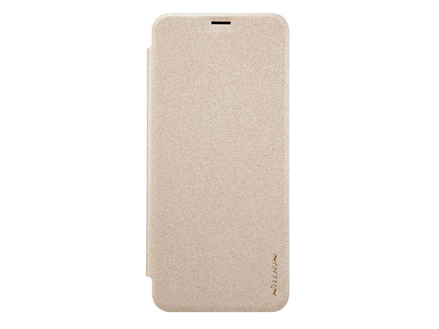 Чехол Nillkin Sparkle Leather Case для Samsung Galaxy S8 plus (золотистый, винилискожа)