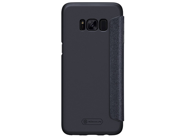 Чехол Nillkin Sparkle Leather Case для Samsung Galaxy S8 (темно-серый, винилискожа)
