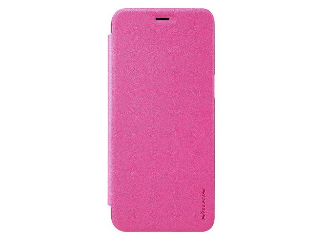 Чехол Nillkin Sparkle Leather Case для Samsung Galaxy S8 (розовый, винилискожа)