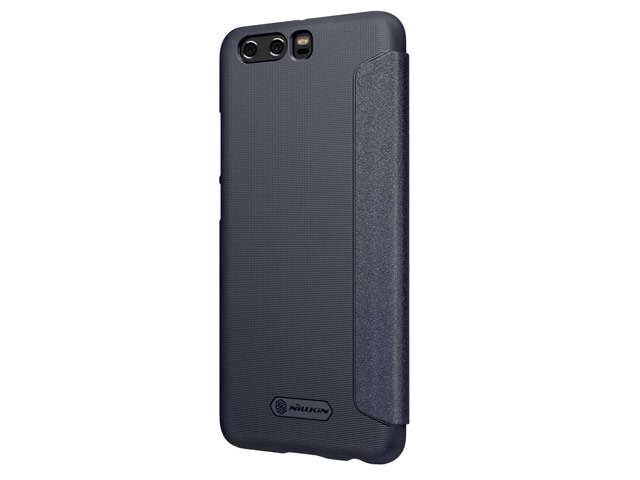 Чехол Nillkin Sparkle Leather Case для Huawei P10 (темно-серый, винилискожа)