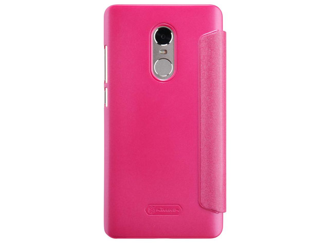 Чехол Nillkin Sparkle Leather Case для Xiaomi Redmi Note 4X (розовый, винилискожа)