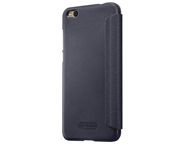 Чехол Nillkin Sparkle Leather Case для Xiaomi Mi 5c (темно-серый, винилискожа)