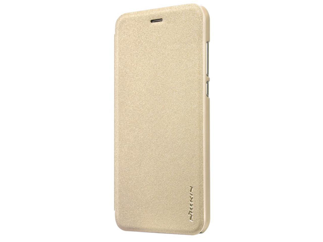 Чехол Nillkin Sparkle Leather Case для Xiaomi Mi 5c (золотистый, винилискожа)