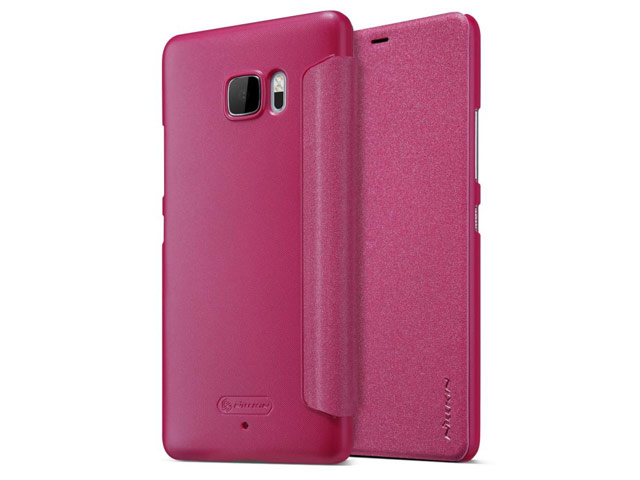 Чехол Nillkin Sparkle Leather Case для HTC U Ultra (розовый, винилискожа)