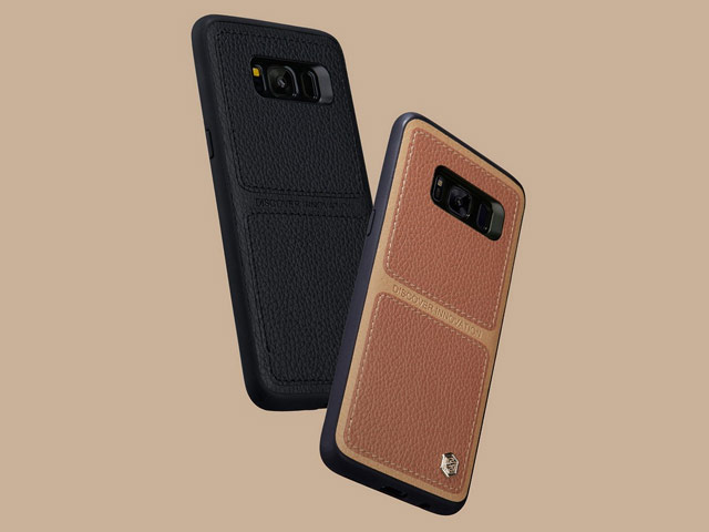 Чехол Nillkin Burt Case для Samsung Galaxy S8 (черный, кожаный)