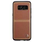 Чехол Nillkin Burt Case для Samsung Galaxy S8 plus (коричневый, кожаный)