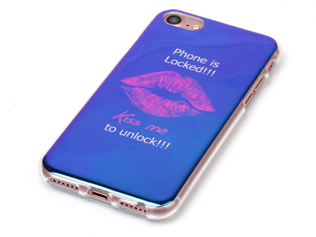 Чехол Yotrix CreativeCase для Apple iPhone 7 (Kiss Me, гелевый)