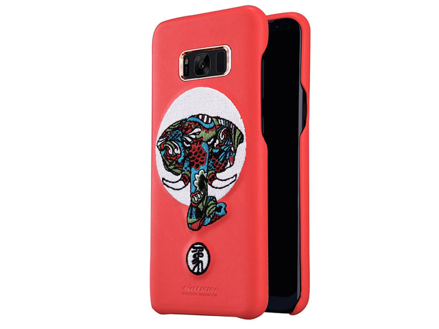 Чехол Nillkin Brocade Case для Samsung Galaxy S8 plus (красный, кожаный)