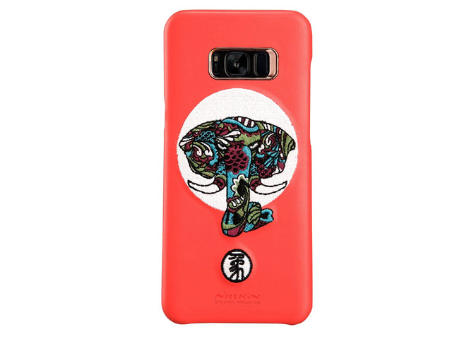 Чехол Nillkin Brocade Case для Samsung Galaxy S8 (красный, кожаный)