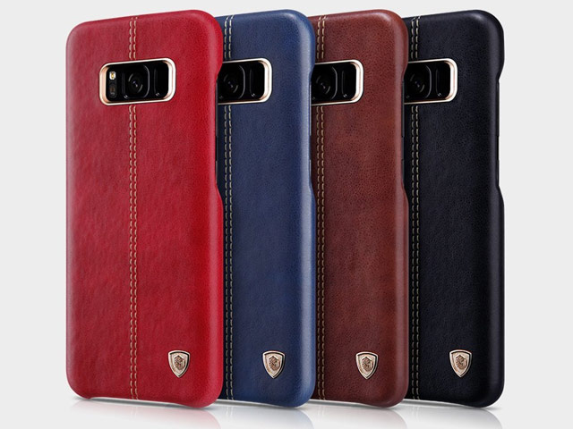 Чехол Nillkin Englon Leather Cover для Samsung Galaxy S8 (черный, кожаный)