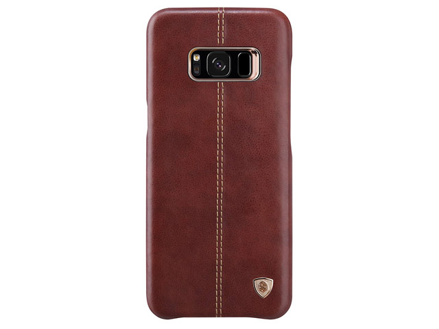 Чехол Nillkin Englon Leather Cover для Samsung Galaxy S8 (коричневый, кожаный)