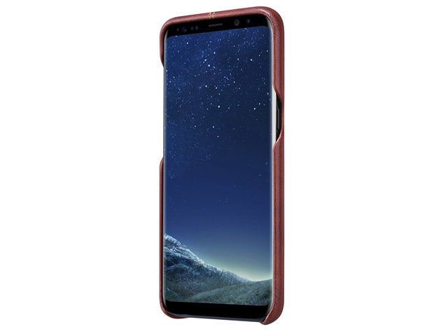 Чехол Nillkin Englon Leather Cover для Samsung Galaxy S8 (коричневый, кожаный)