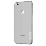 Чехол Nillkin Nature case для Huawei P8 lite 2017 (серый, гелевый)